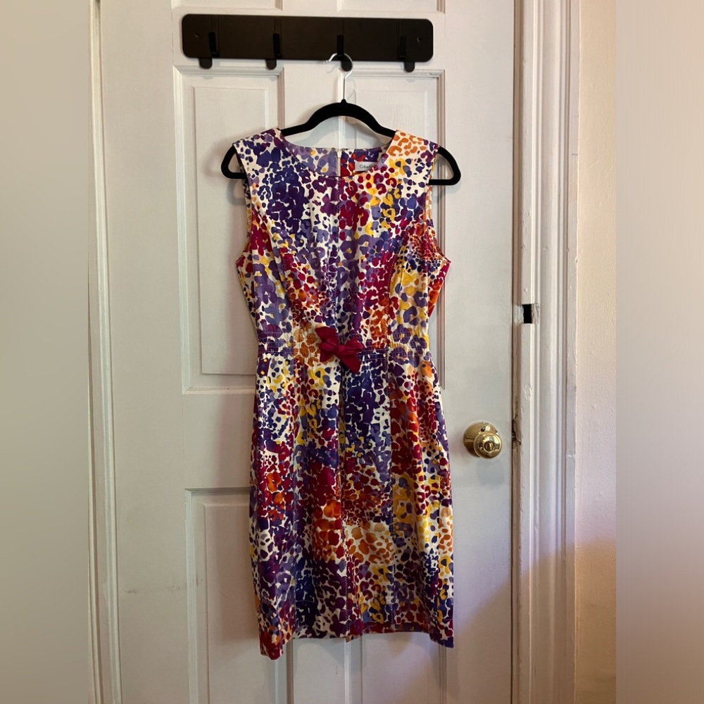 Calvin Klein Colorful Cocktail Dress
